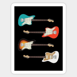 Offset Style Electric Guitar Pack Magnet